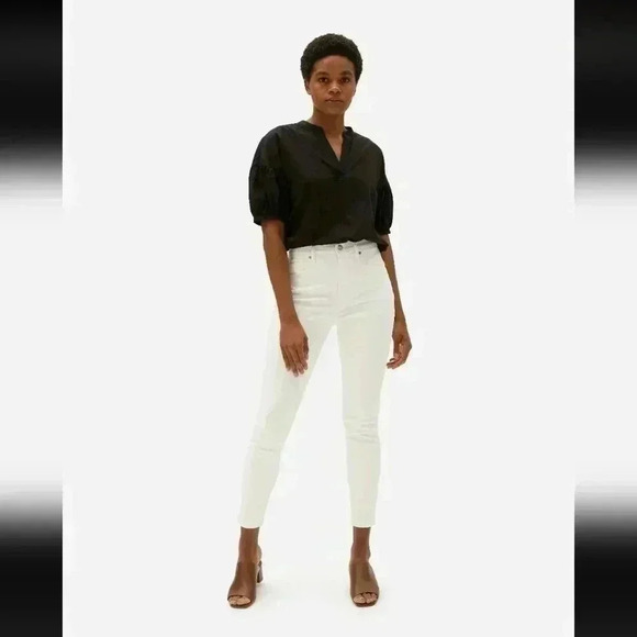 Everlane Denim - EVERLANE high rise stretch skinny jeans 33 tall